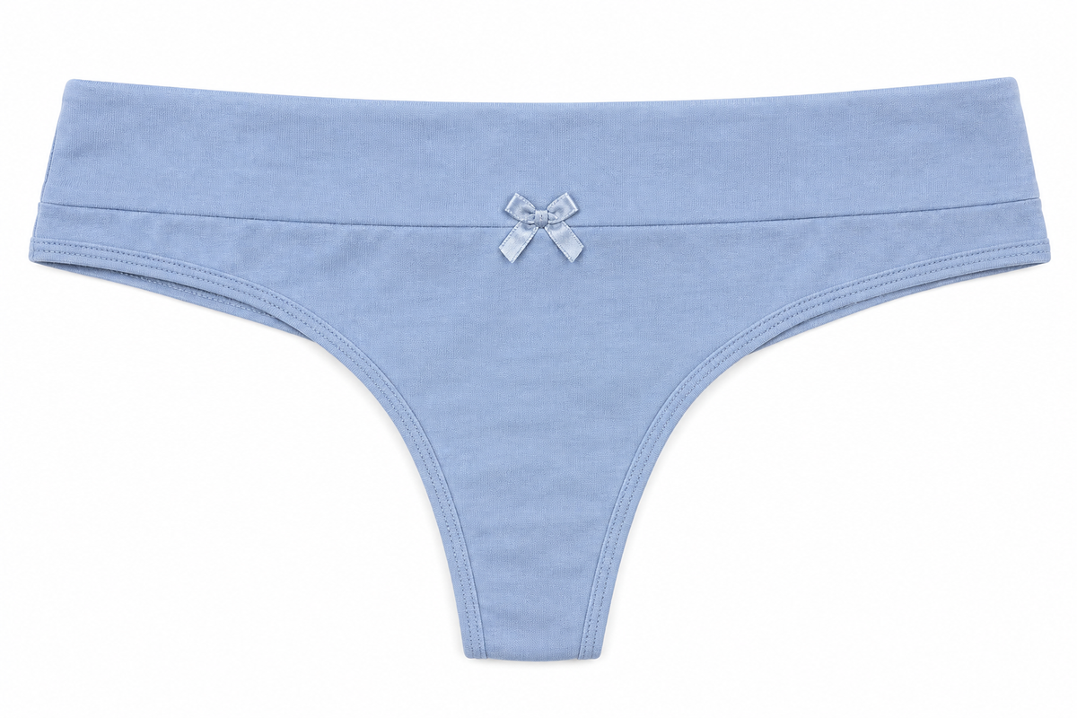 Panty Femenino de Corte Brasilero Dama Pecado Dulce Fondo Entero En Algodón