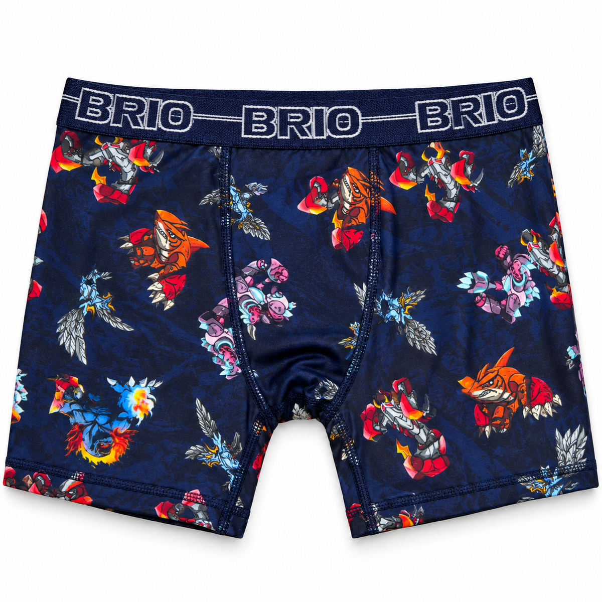 Bóxer Brio Niño Junior En Microfibra Sublimada