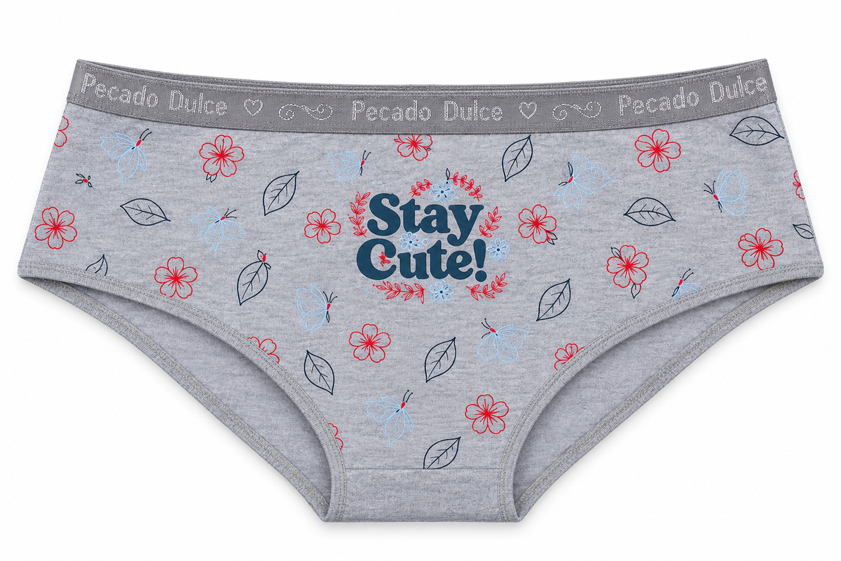 Cachetero Dama Pecado Dulce En Algodón Estampado
