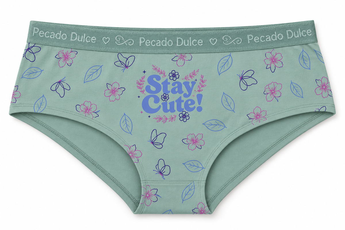Cachetero Dama Pecado Dulce En Algodón Estampado