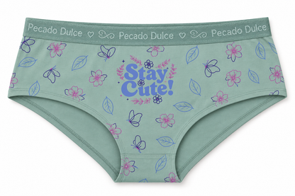 Cachetero Dama Pecado Dulce En Algodón Estampado