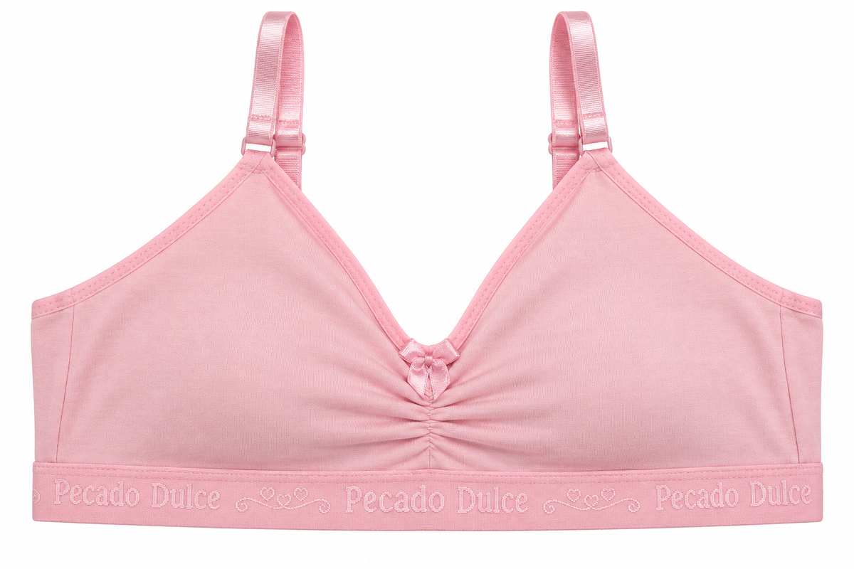 Top Niña Pecado Dulce Fondo Entero En Algodón