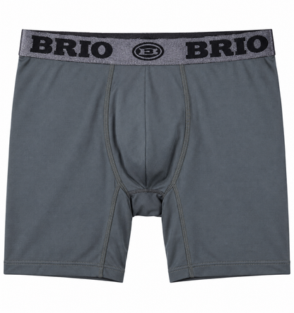 Bóxer Brio Hombre En Malla Y Microfibra