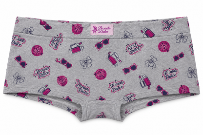 Bóxer Dama Pecado Dulce En Algodón Estampado
