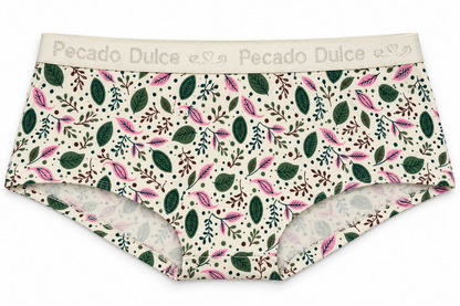 Cachetero Dama Pecado Dulce En Algodón Estampada