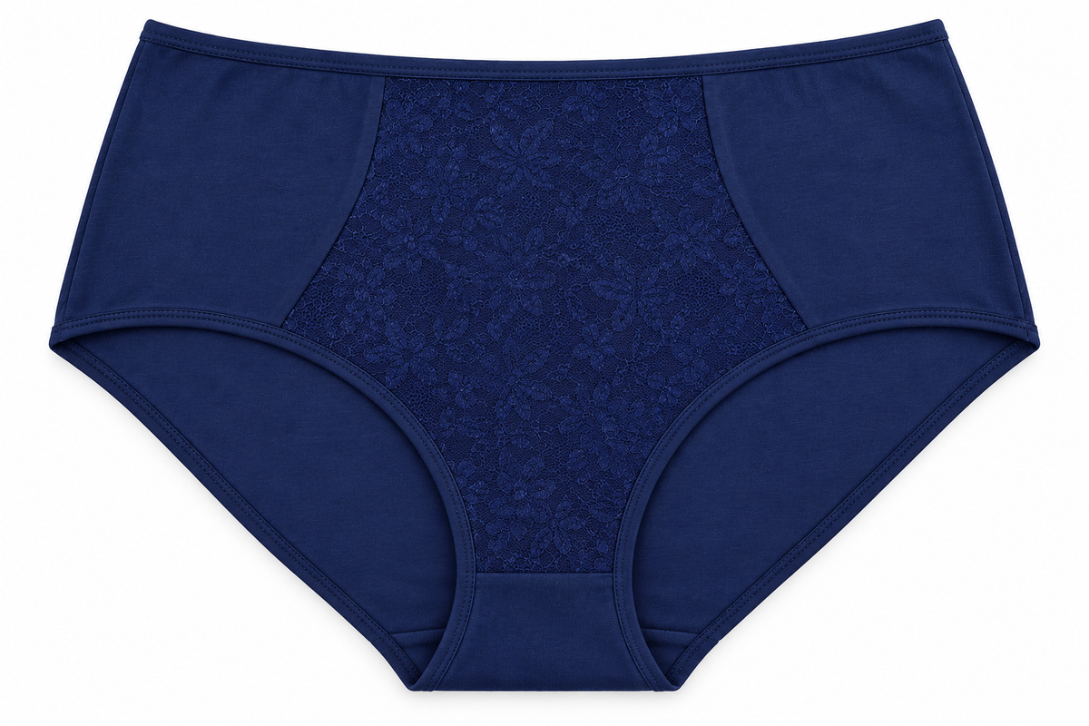 Panty Señorero Pecado Dulce En Algodón Y Blonda