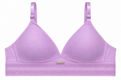Brasier Niña Pecado Dulce En Microfibra Con Elástico De Malla
