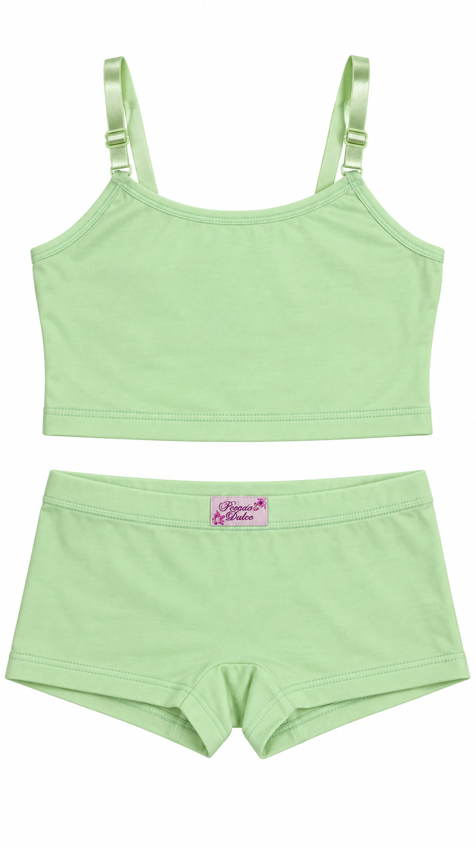 Conjunto Niña  Pecado Dulce Fondo Entero En Algodón