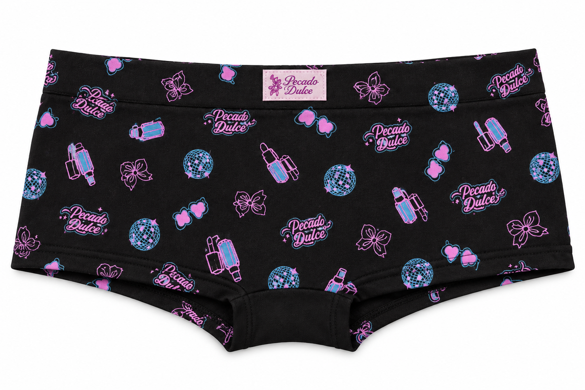 Bóxer Dama Pecado Dulce En Algodón Estampado