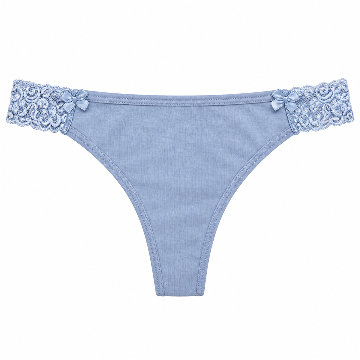 Panty Femenino de Corte Brasilero Dama Pecado Dulce Fondo Entero En Algodón y Encaje