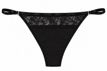 Panty Femenino de Corte Brasilero Dama Pecado Dulce En Algodón Y Encaje
