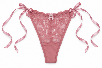 Panty Femenino de Corte Brasilero Dama Pecado Dulce Fondo Entero En Encaje