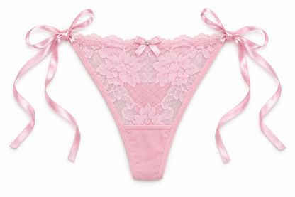 Panty Femenino de Corte Brasilero Dama Pecado Dulce Fondo Entero En Encaje