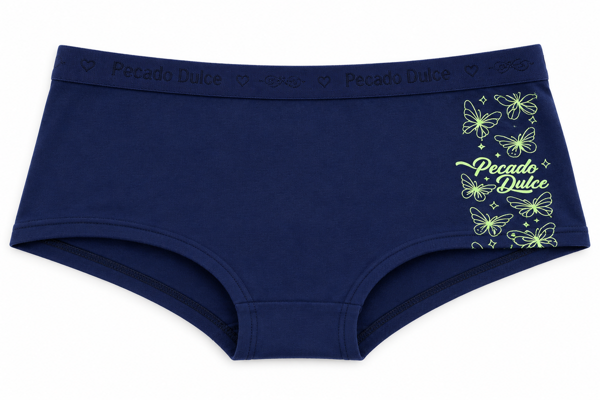 Cachetero Dama Pecado Dulce En Algodón Estampado