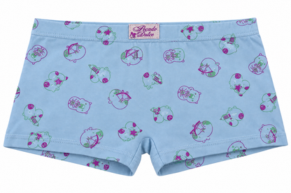 Bóxer Niña Pecado Dulce En Algodón Estampado