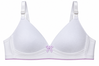Brasier Niña Pecado Dulce En Microfibra Con Elástico Contraste