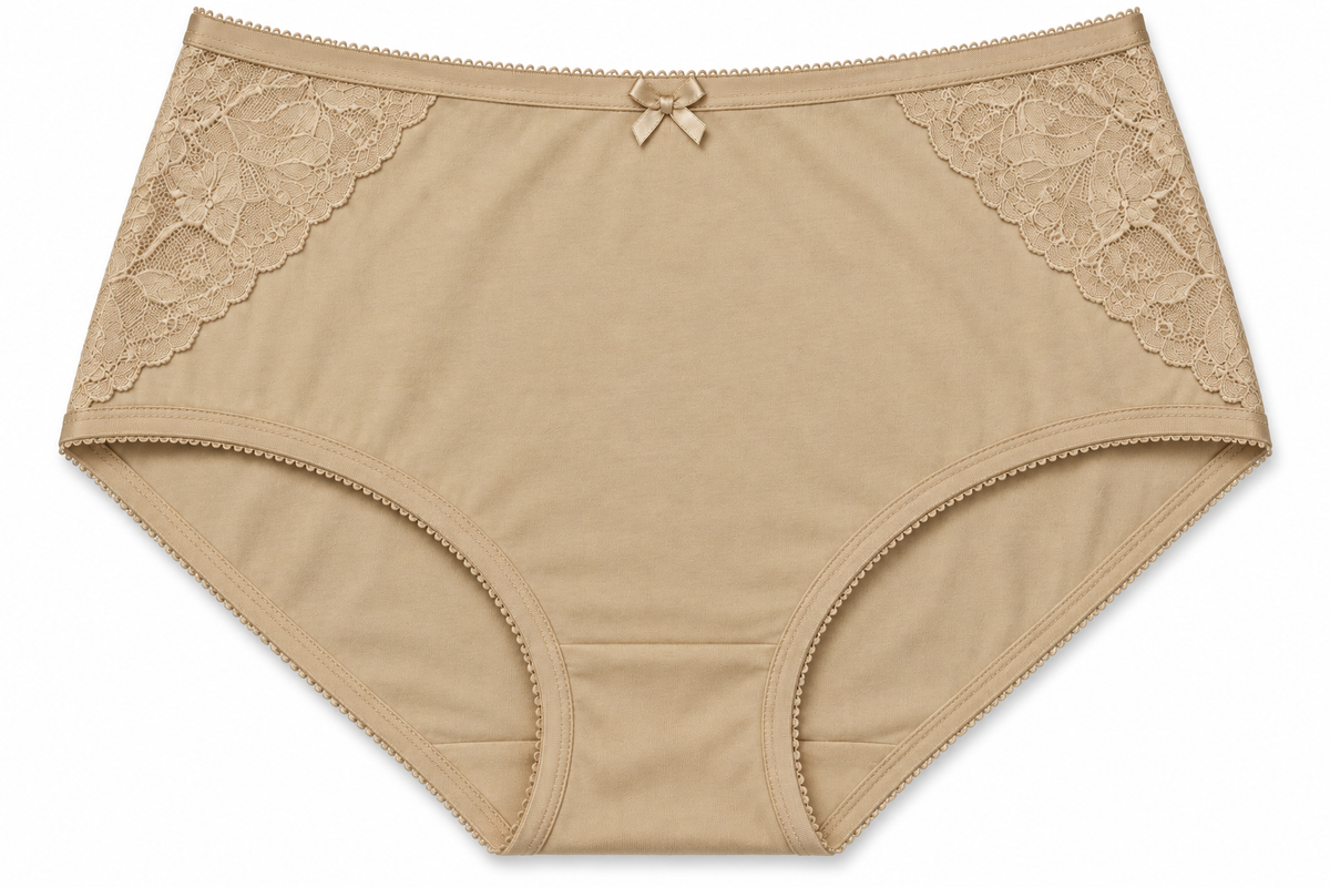 Panty Señorero Pecado Dulce Fondo Entero En Algodón
