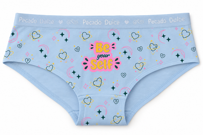 Cachetero Dama Pecado Dulce En Algodón Estampado