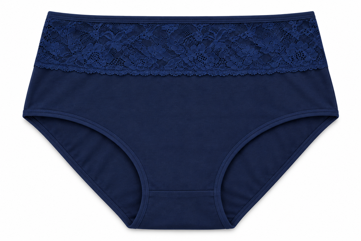 Panty Señorero Pecado Dulce En Algodón Y Encaje