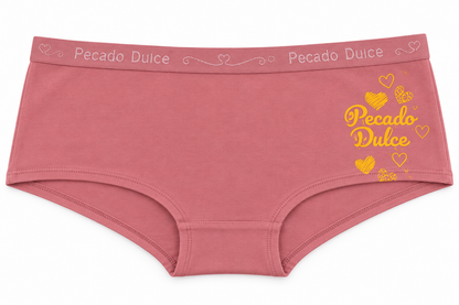 Cachetero Dama Pecado Dulce En Algodón Estampado