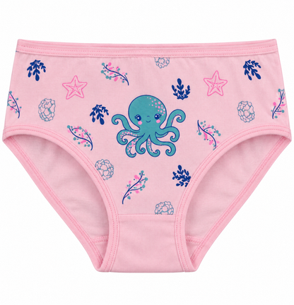 Panty Niña Pecado Dulce Estampado En Algodón