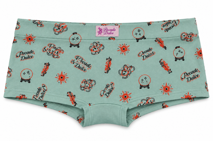 Bóxer Dama Pecado Dulce En Algodón Estampado