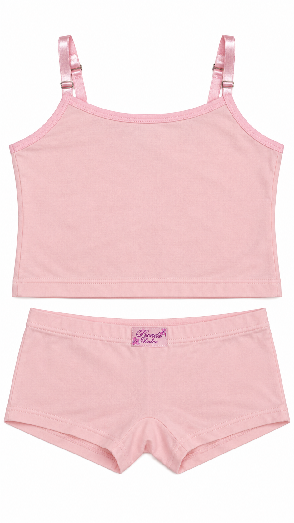 Conjunto Niña  Pecado Dulce Fondo Entero En Algodón