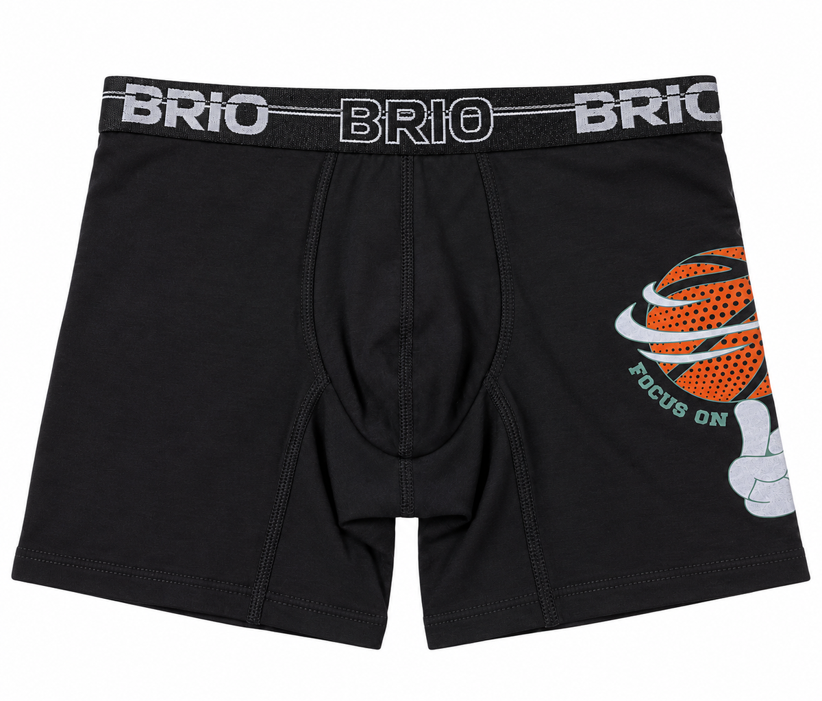 Bóxer Brio Niño Junior En Algodón Con Estampado En Pierna