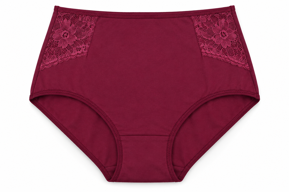 Panty Señorero Dama Pecado Dulce En Algodón Y Encaje