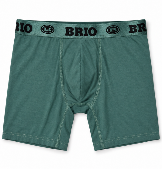 Bóxer Brio Hombre Fondo Entero Extralargo En Algodón