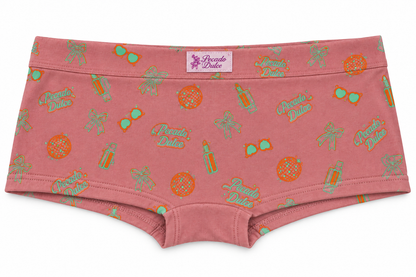 Bóxer Dama Pecado Dulce En Algodón Estampado