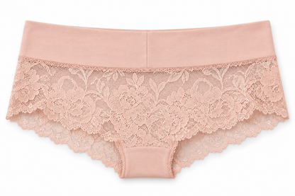 Cachetero Dama Pecado Dulce Fondo Entero En Algodón Y Encaje