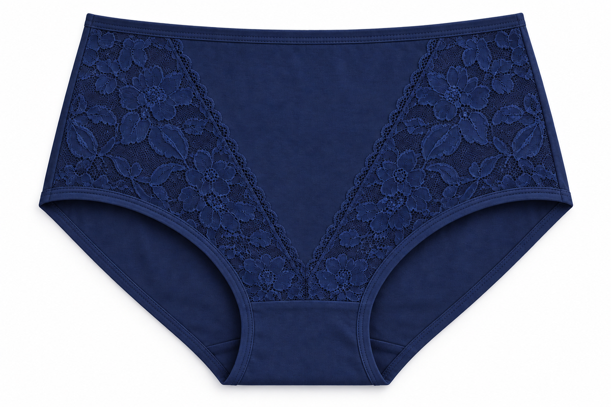 Panty Señorero Pecado Dulce En Algodón Y Encaje