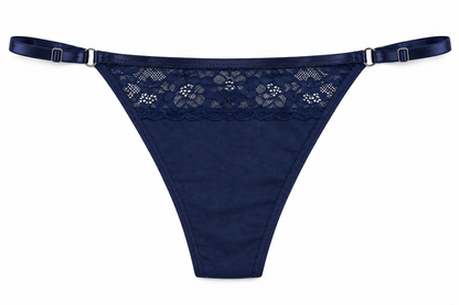 Panty Femenino de Corte Brasilero Dama Pecado Dulce En Algodón Y Encaje