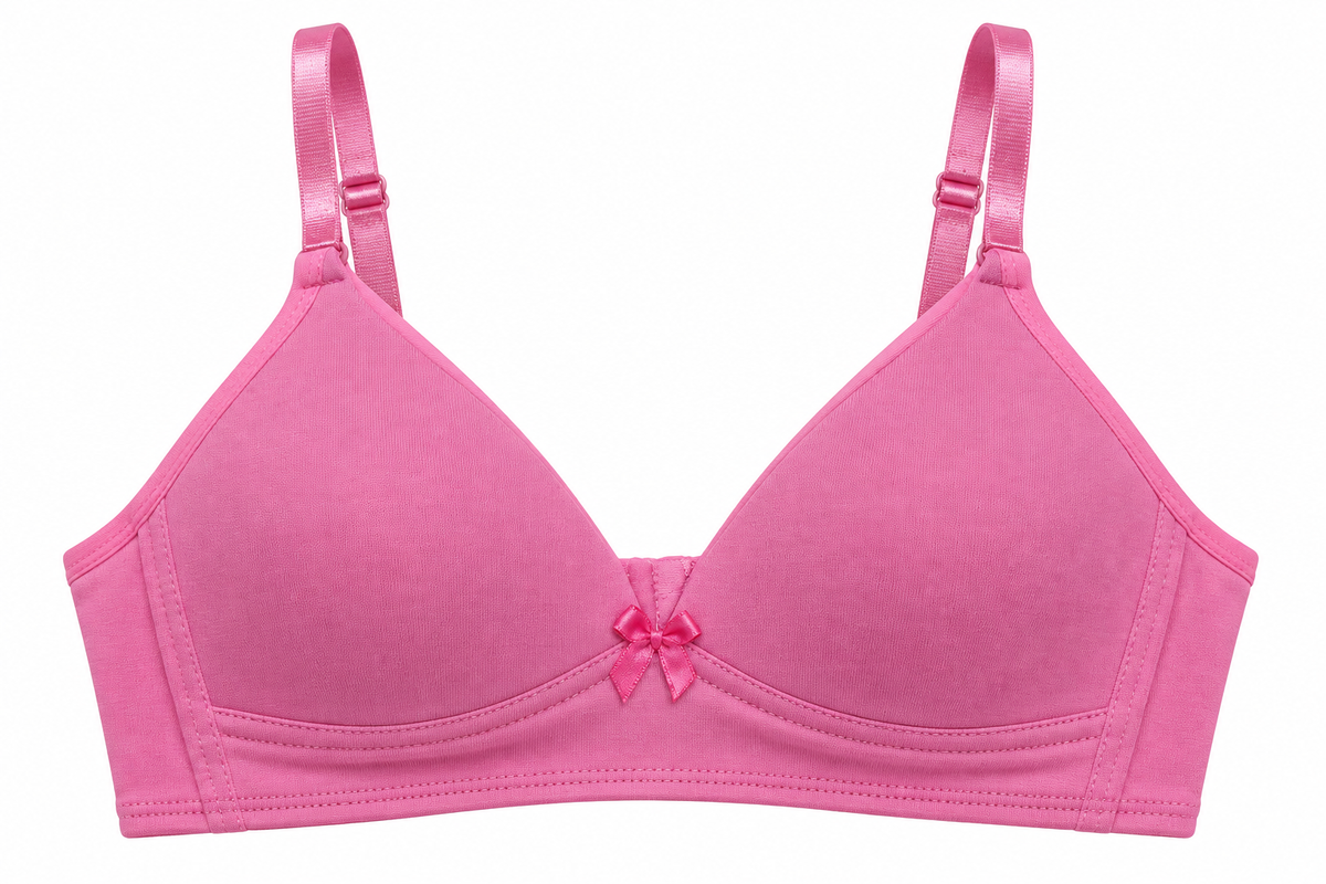 Brasier Niña Pecado Dulce Fondo Entero En Algodón