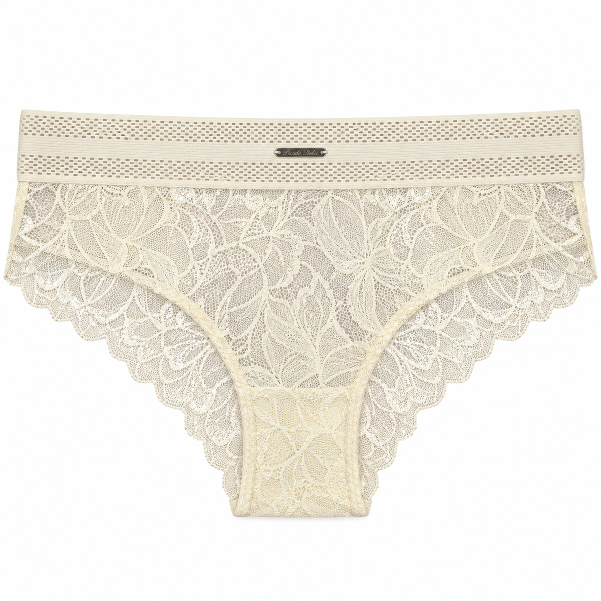Panty Femenino de Corte Brasilero Dama En Encaje