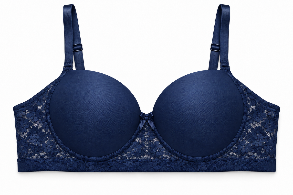 Brasier Strapless Dama Pecado Dulce En Microfibra Y Blonda