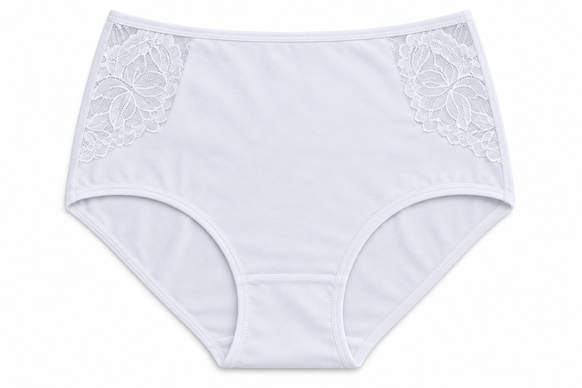 Panty Señorero Dama Pecado Dulce En Algodón Y Encaje