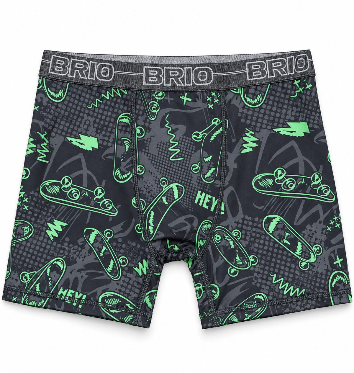 Bóxer Brio Niño Junior En Microfibra Sublimada