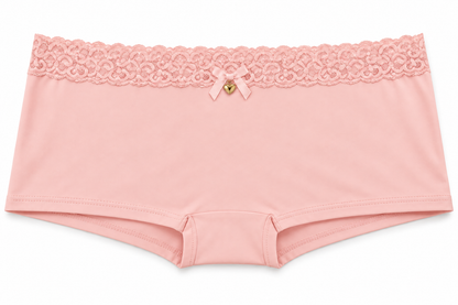 Bóxer Dama Pecado Dulce Fondo Entero en Microfibra y Encaje