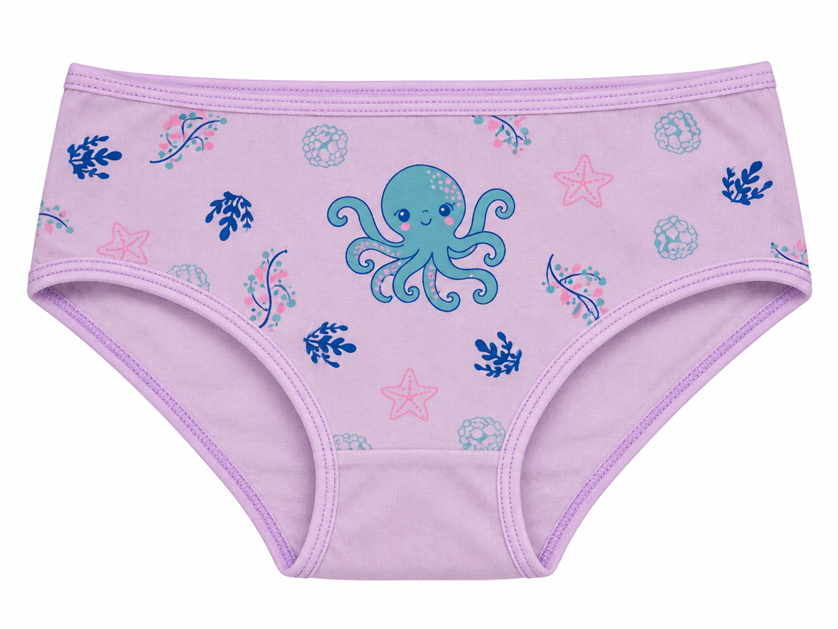 Panty Niña Pecado Dulce Estampado En Algodón