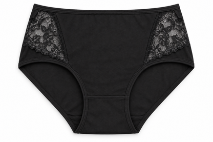 Panty Señorero Pecado Dulce Fondo Entero En Algodón y Encaje