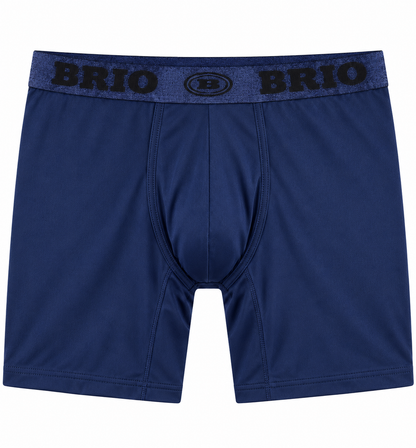 Bóxer Brio Hombre En Malla Y Microfibra