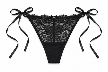 Panty Femenino de Corte Brasilero Dama Pecado Dulce Fondo Entero En Encaje