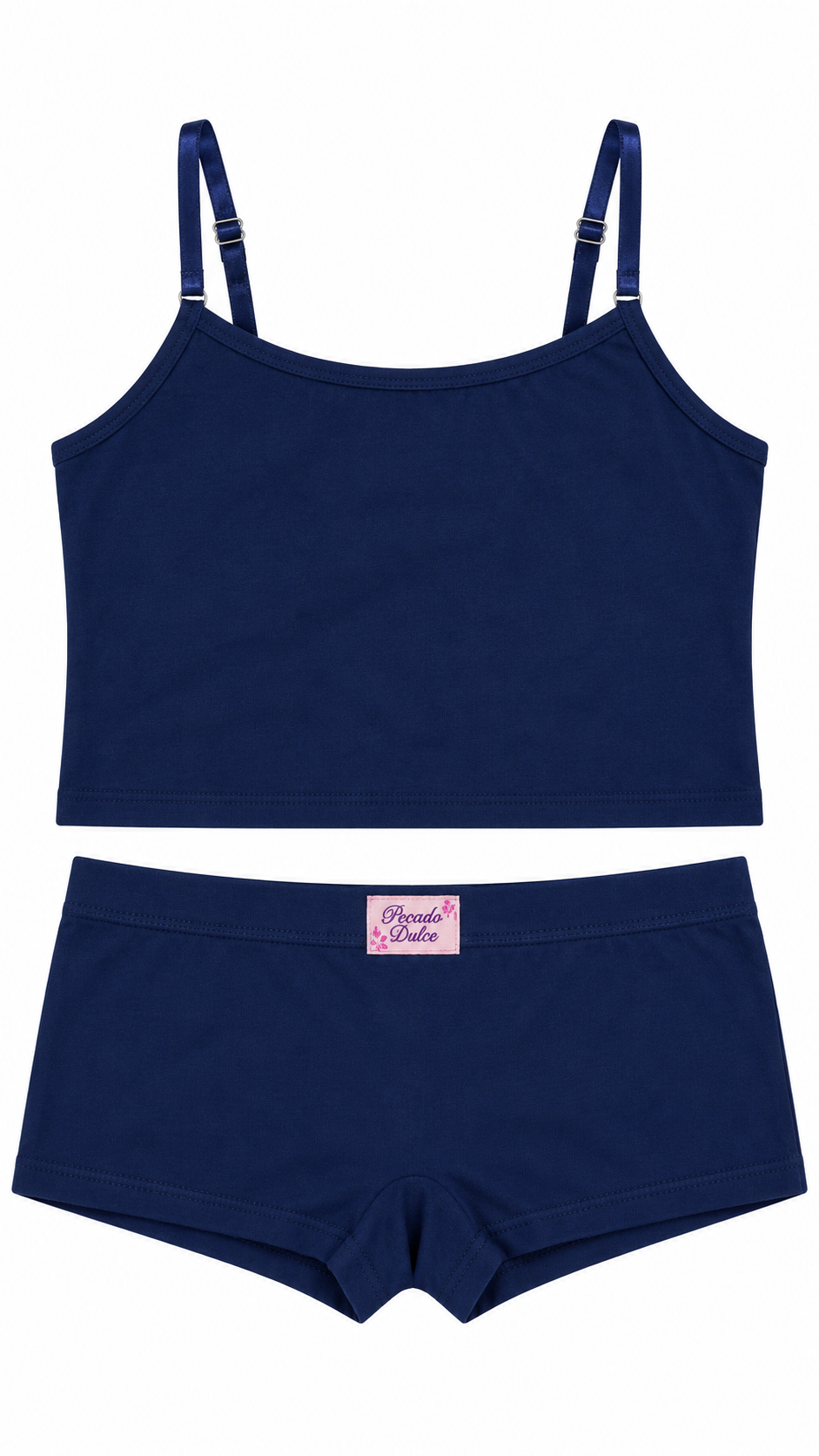 Conjunto Niña  Pecado Dulce Fondo Entero En Algodón
