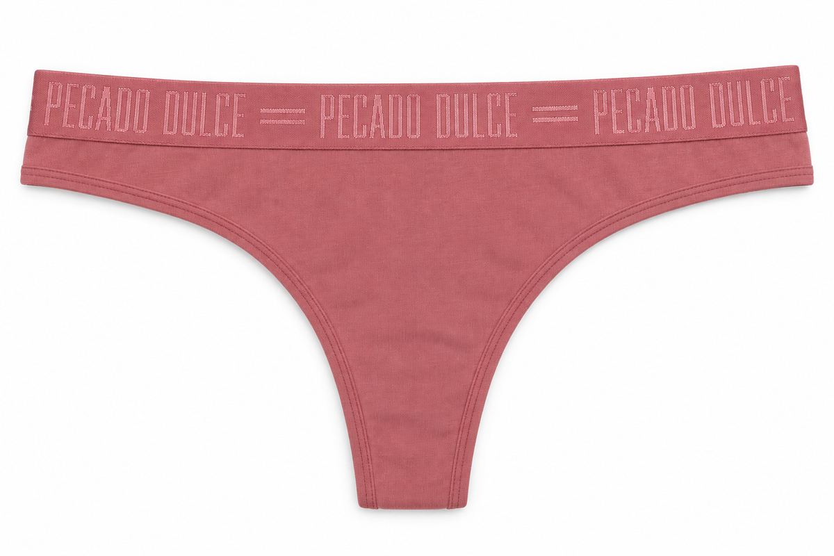 Panty Femenino de Corte Brasilero Dama Pecado Dulce En Algodón Elástico Deportivo