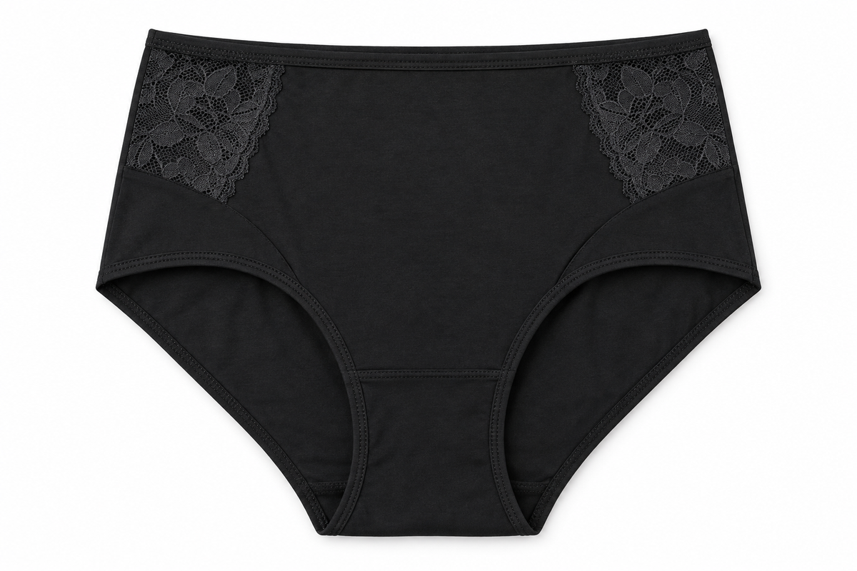 Panty Señorero Dama Pecado Dulce En Algodón Y Encaje