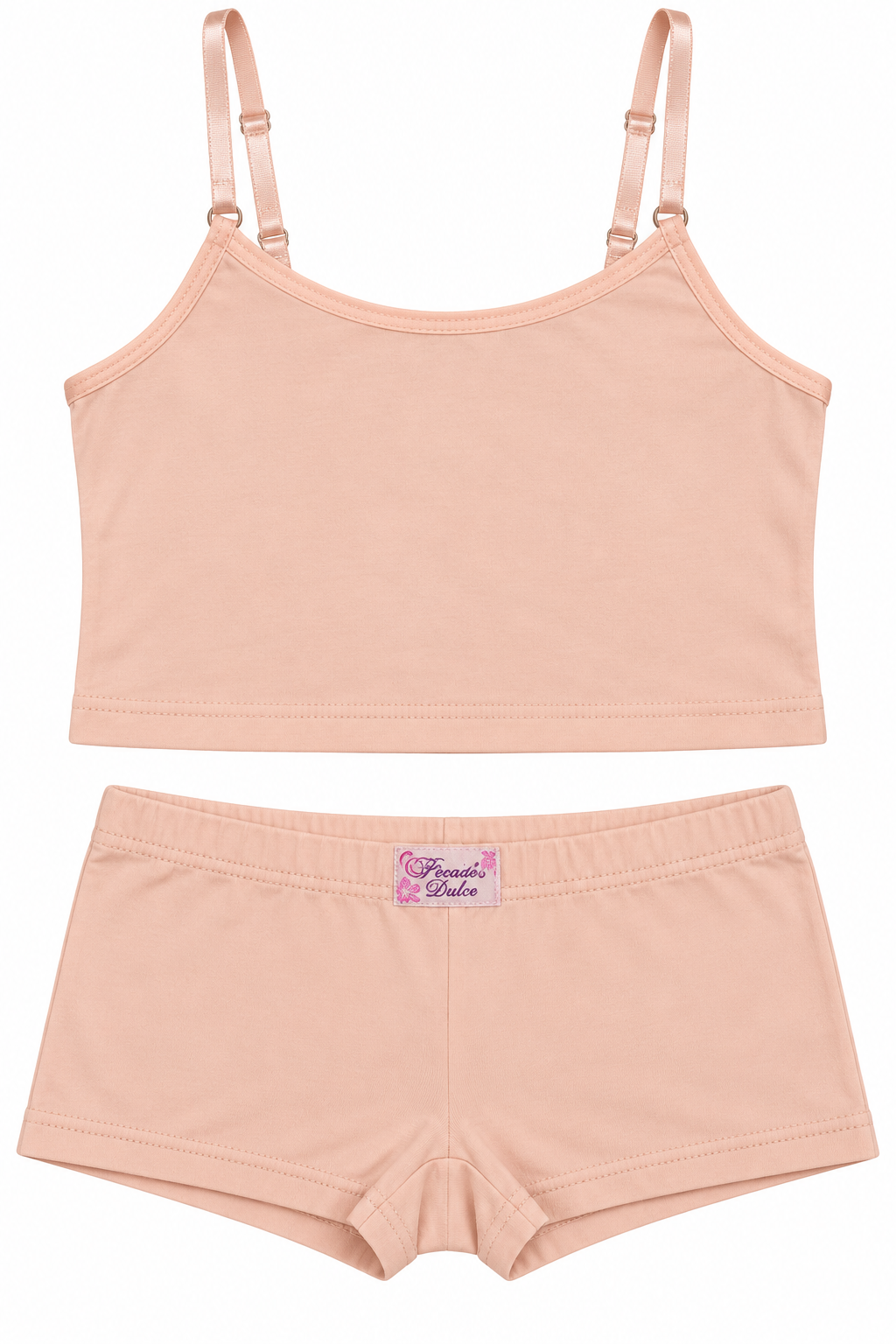 Conjunto Niña  Pecado Dulce Fondo Entero En Algodón