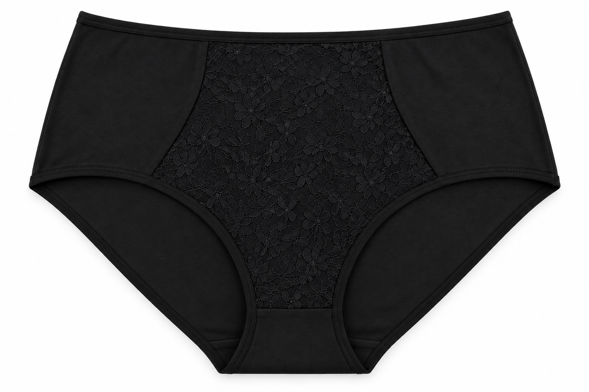 Panty Señorero Pecado Dulce En Algodón Y Blonda