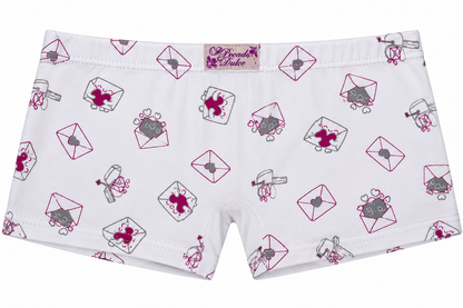 Bóxer Niña Pecado Dulce En Algodón Estampado